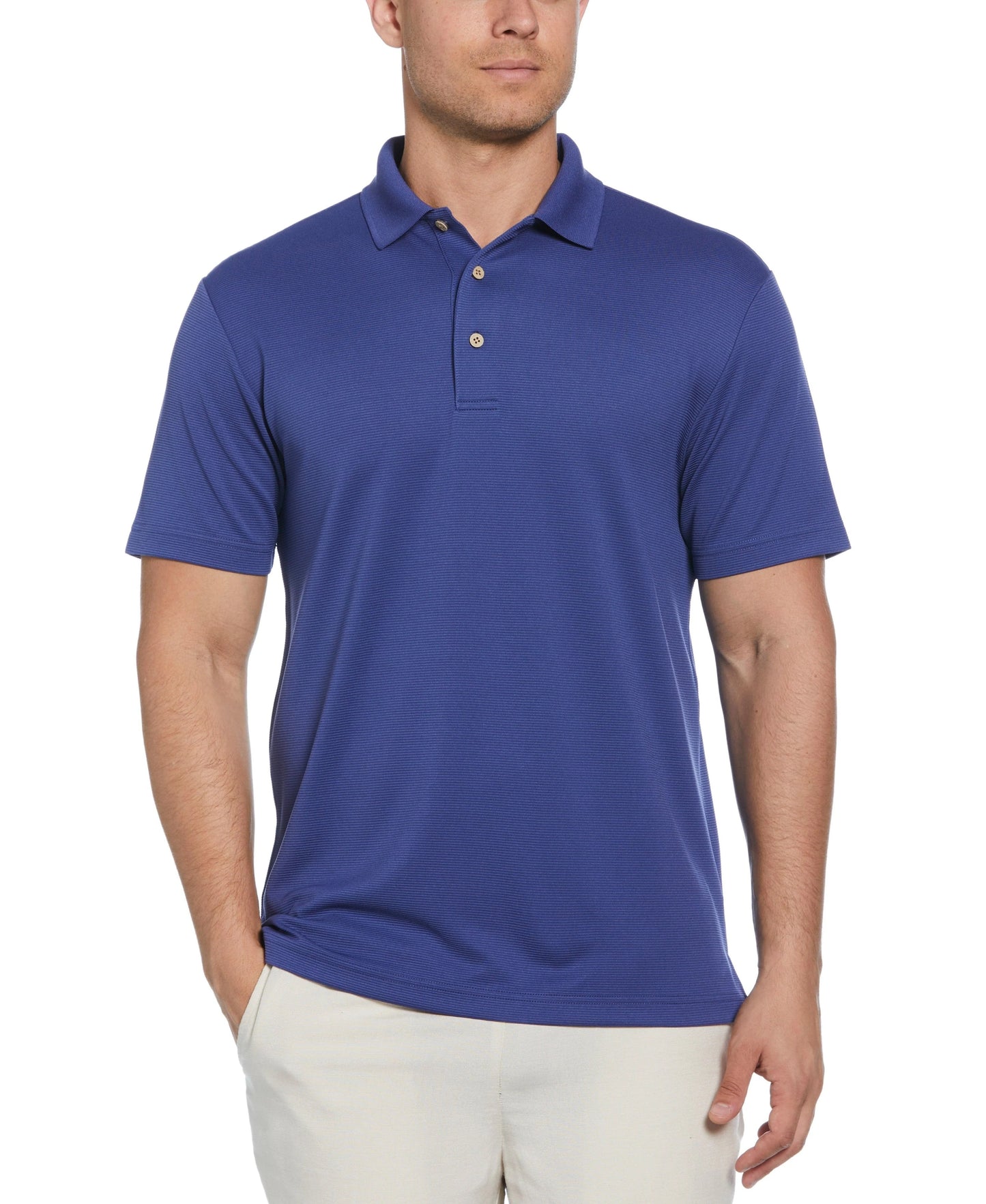 Cubavera Textured Performance Polo Shirt