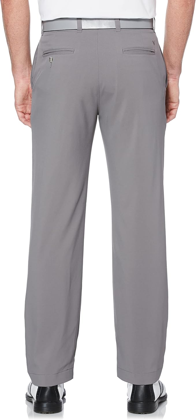 Callaway Golf Solid Color Flat Front Pant