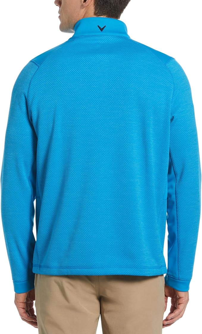 Callaway Golf Midweight 1/4 Zip Hex Pullover