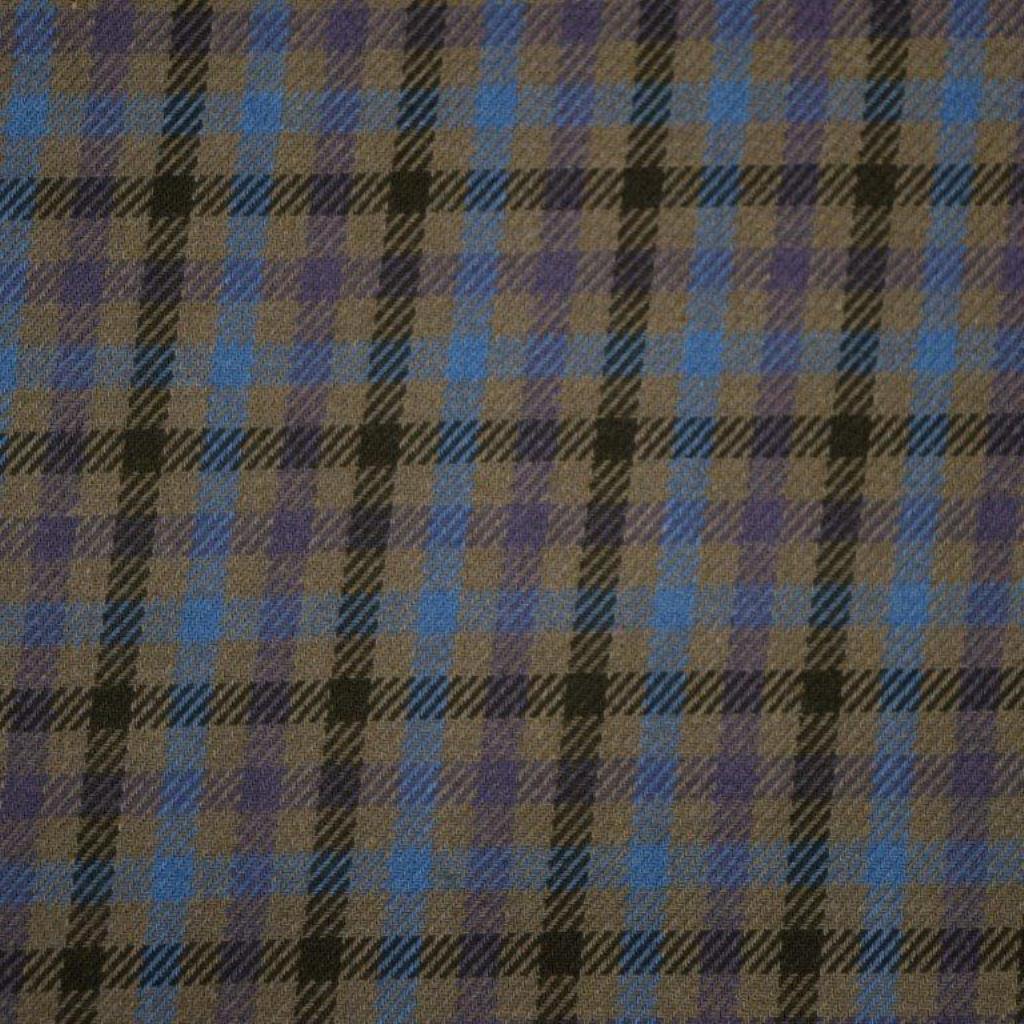 FX Fusion Long Sleeve Grey/Royal/Purple Multi Check Sport Shirt