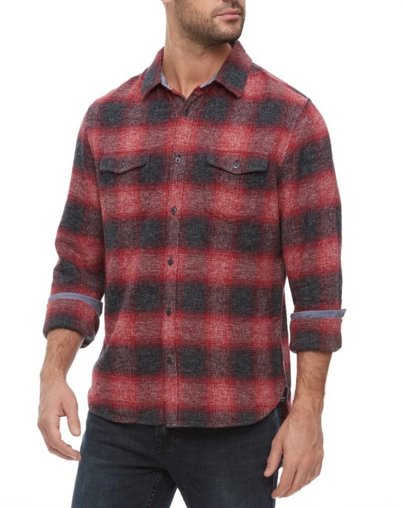 Flag & Anthem Wheatland Long Sleeve Stretch Flannel Shirt