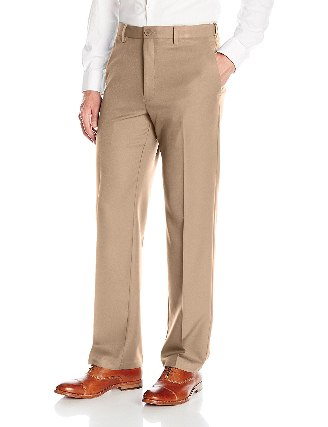 Haggar Cool 18 Pro Classic Fit Flat Front Pant