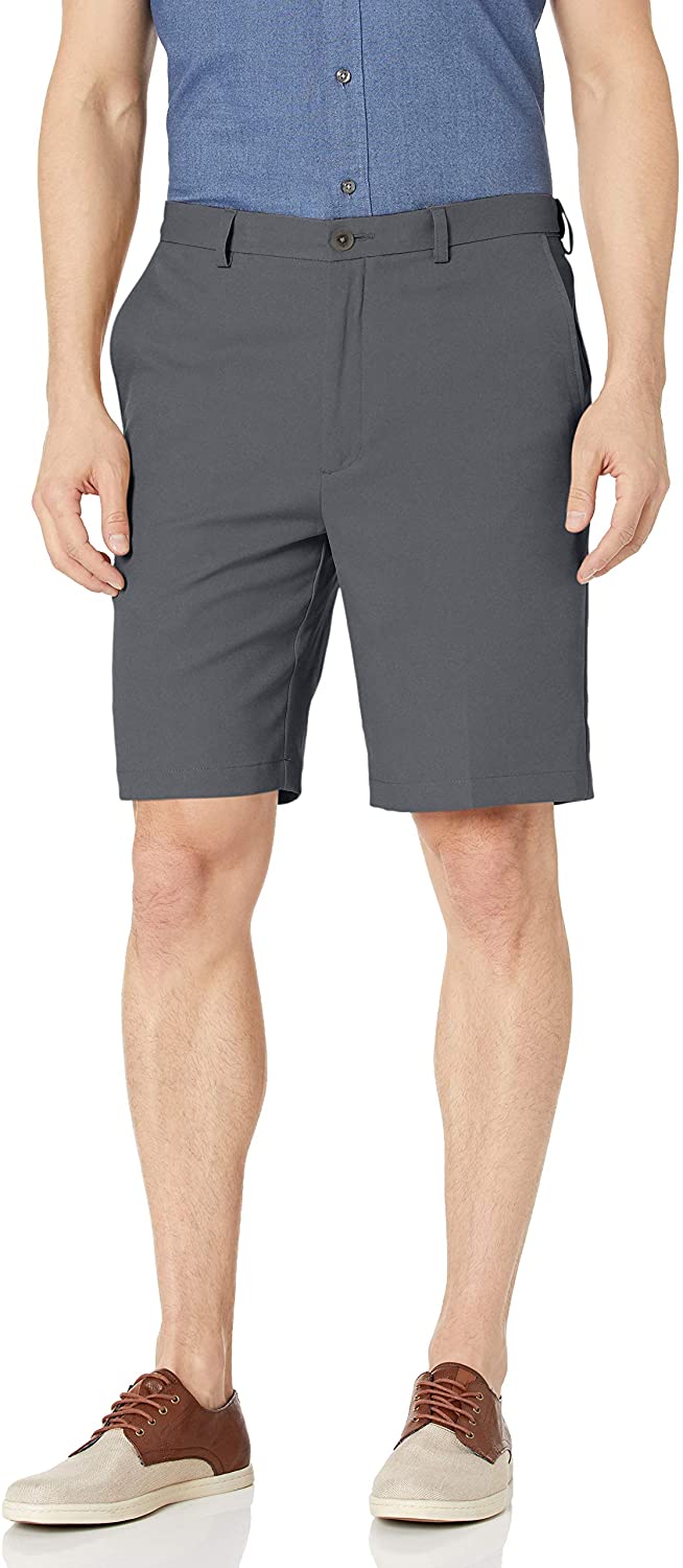 Haggar Cool 18 Pro Regular Fit Flat Front Short