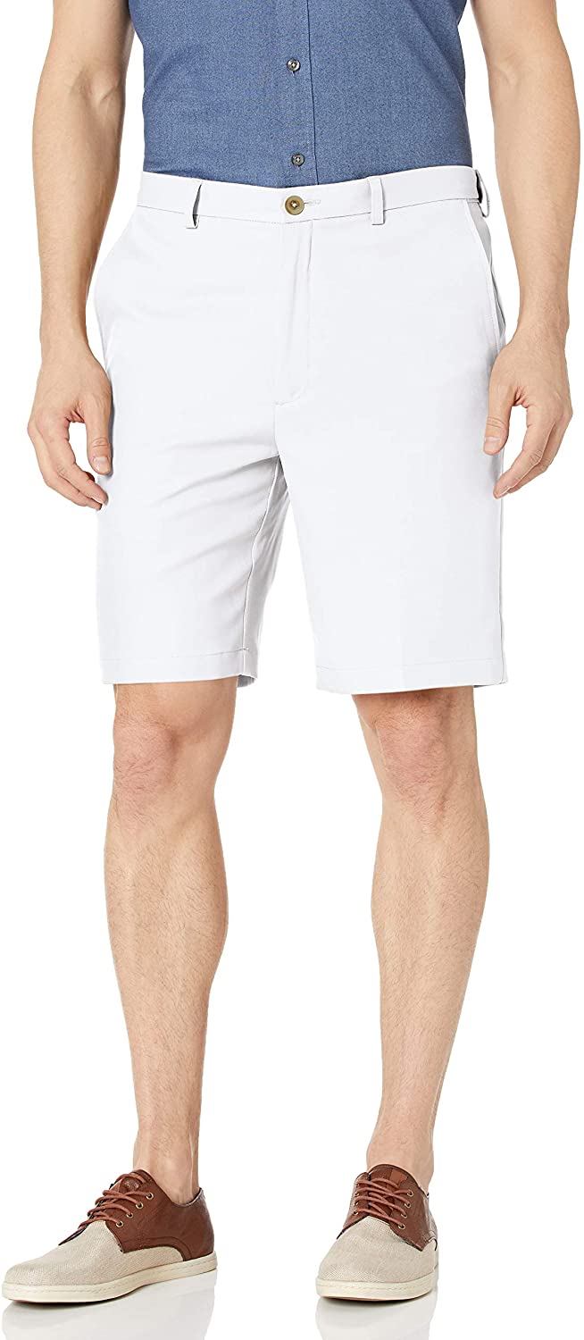 Haggar Cool 18 Pro Regular Fit Flat Front Short