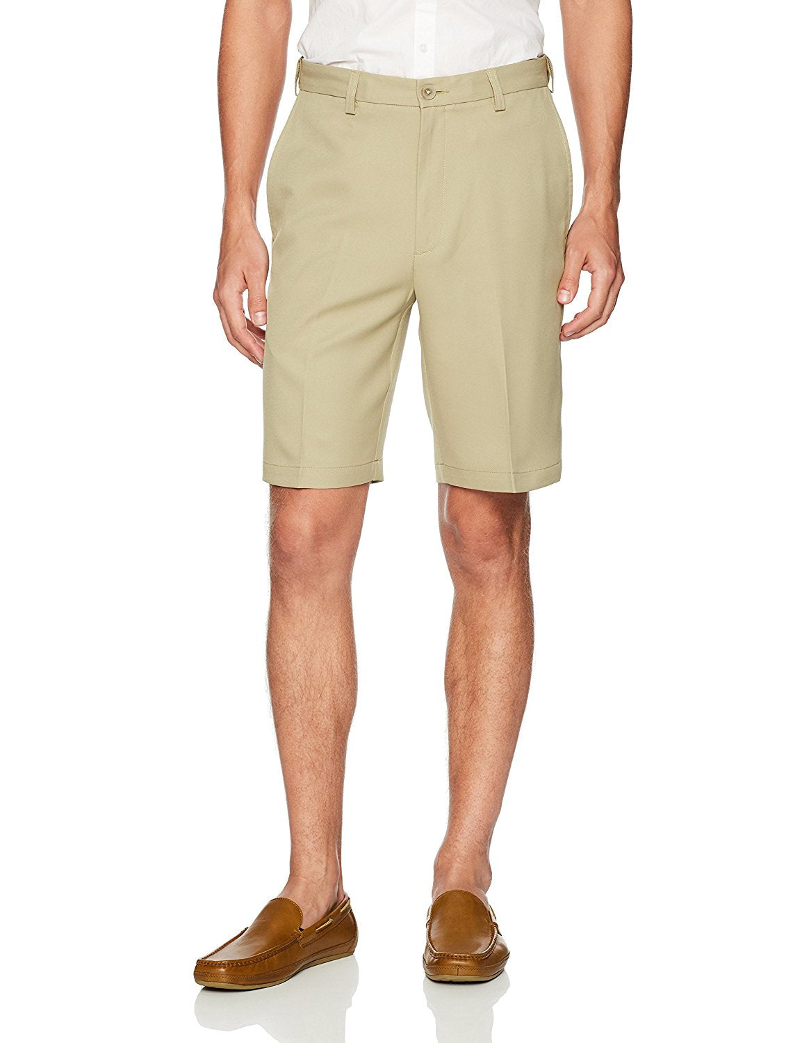 Haggar Cool 18 Pro Regular Fit Flat Front Short
