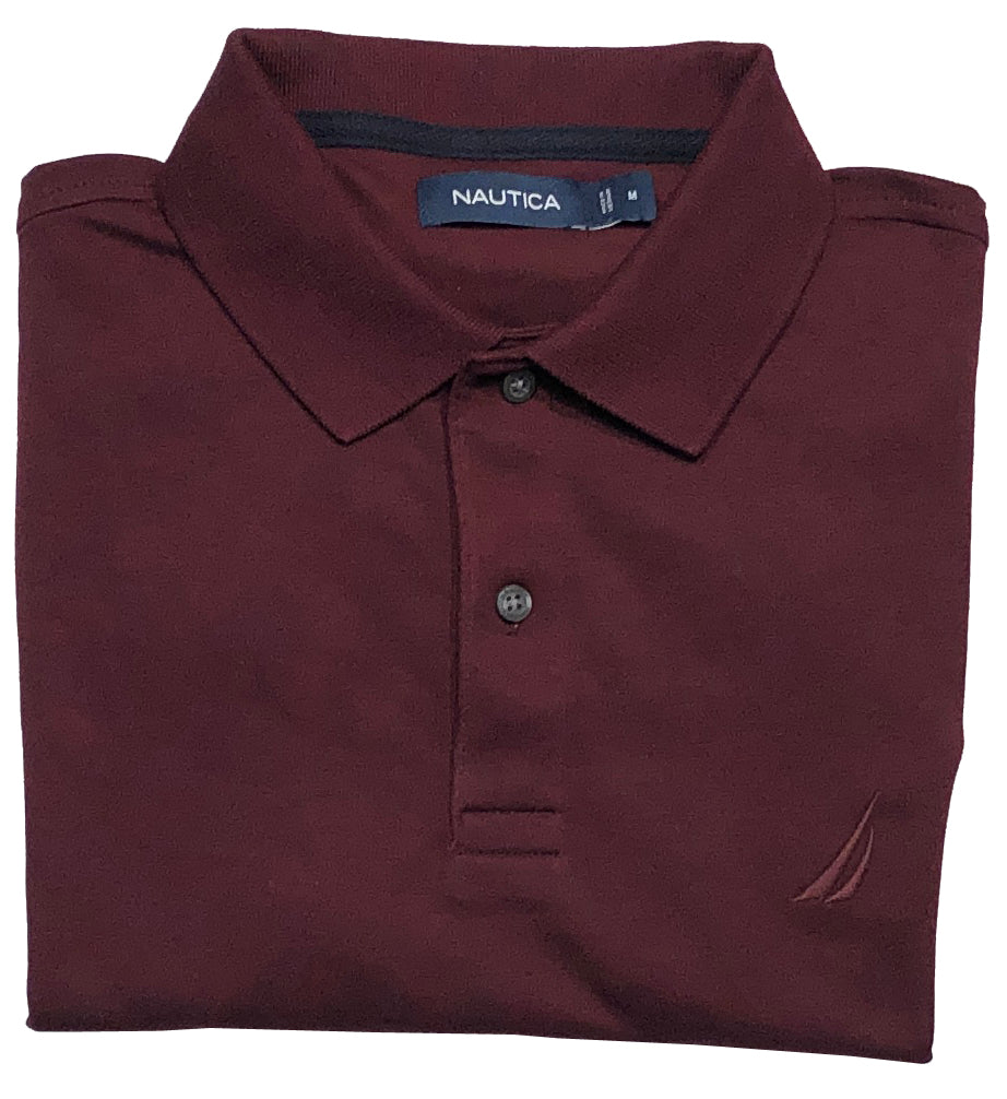 Nautica Short Sleeve Premium Soft Cotton Polo Shirt