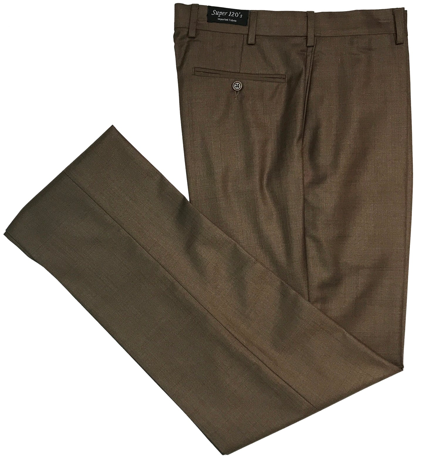 Giorgio De Paoli Microfiber Flat Front Dress Pants