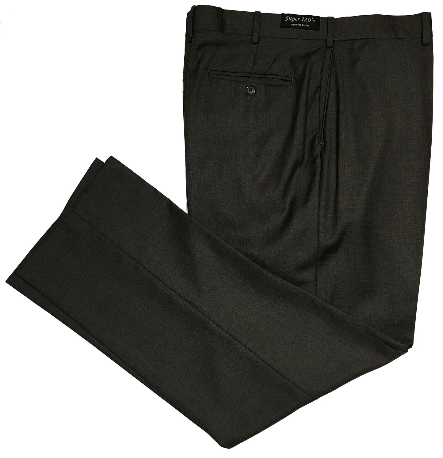 Giorgio De Paoli Microfiber Flat Front Dress Pants