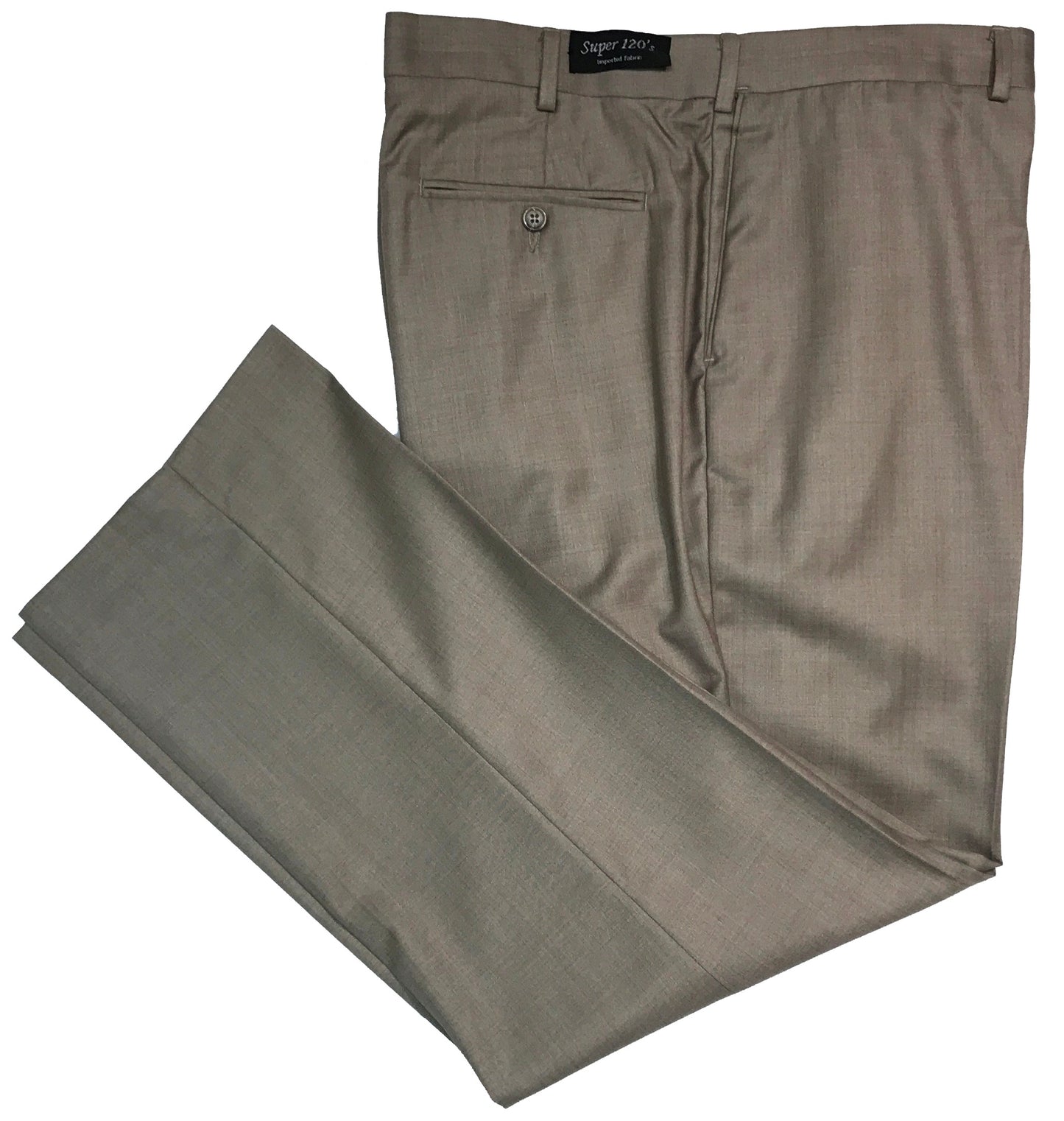 Giorgio De Paoli Microfiber Flat Front Dress Pants