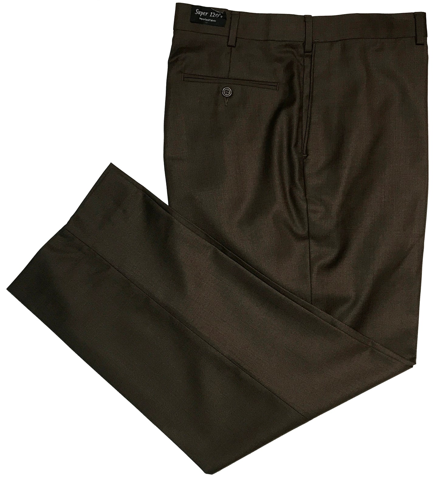 Giorgio De Paoli Microfiber Flat Front Dress Pants