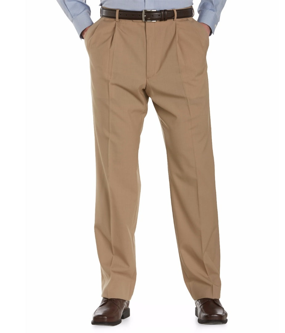 Palm Beach Regular Waist Pleated Front Dress Pant
