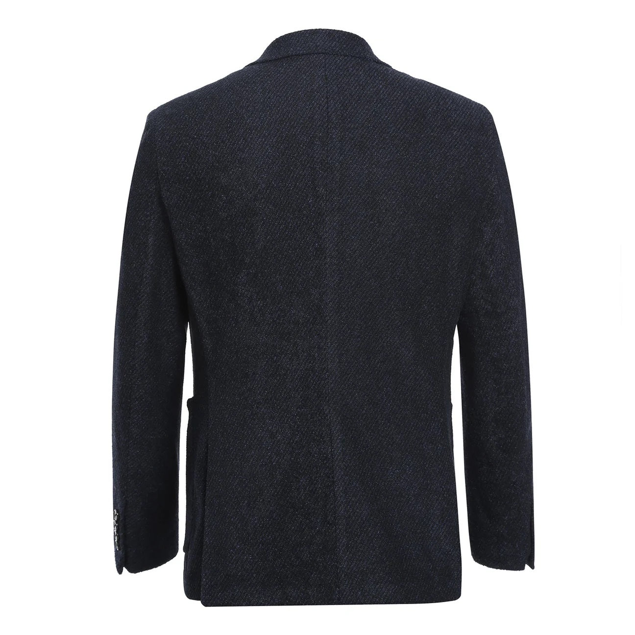 Pellagio Black Half Canvas Slim Fit Sport Coat