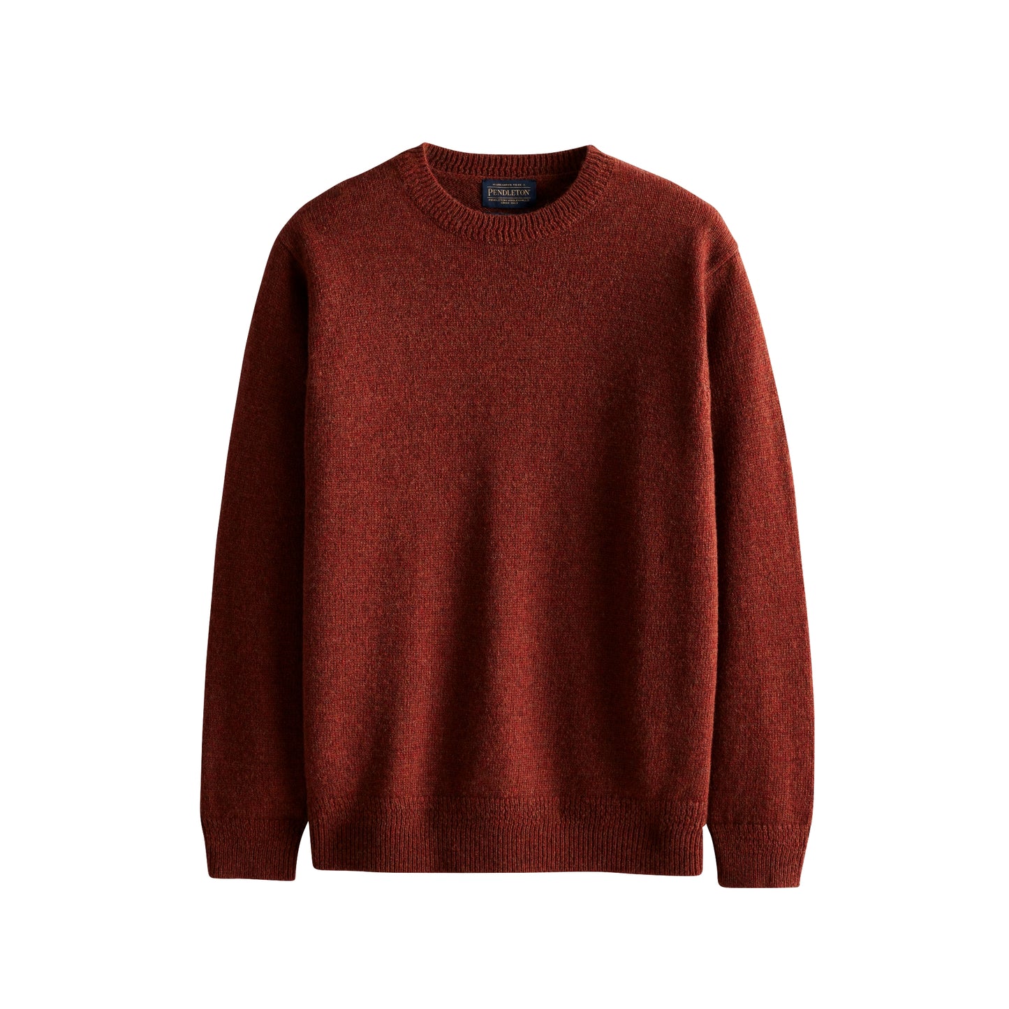 Pendleton 100% Wool Shetland Crew Neck Sweater