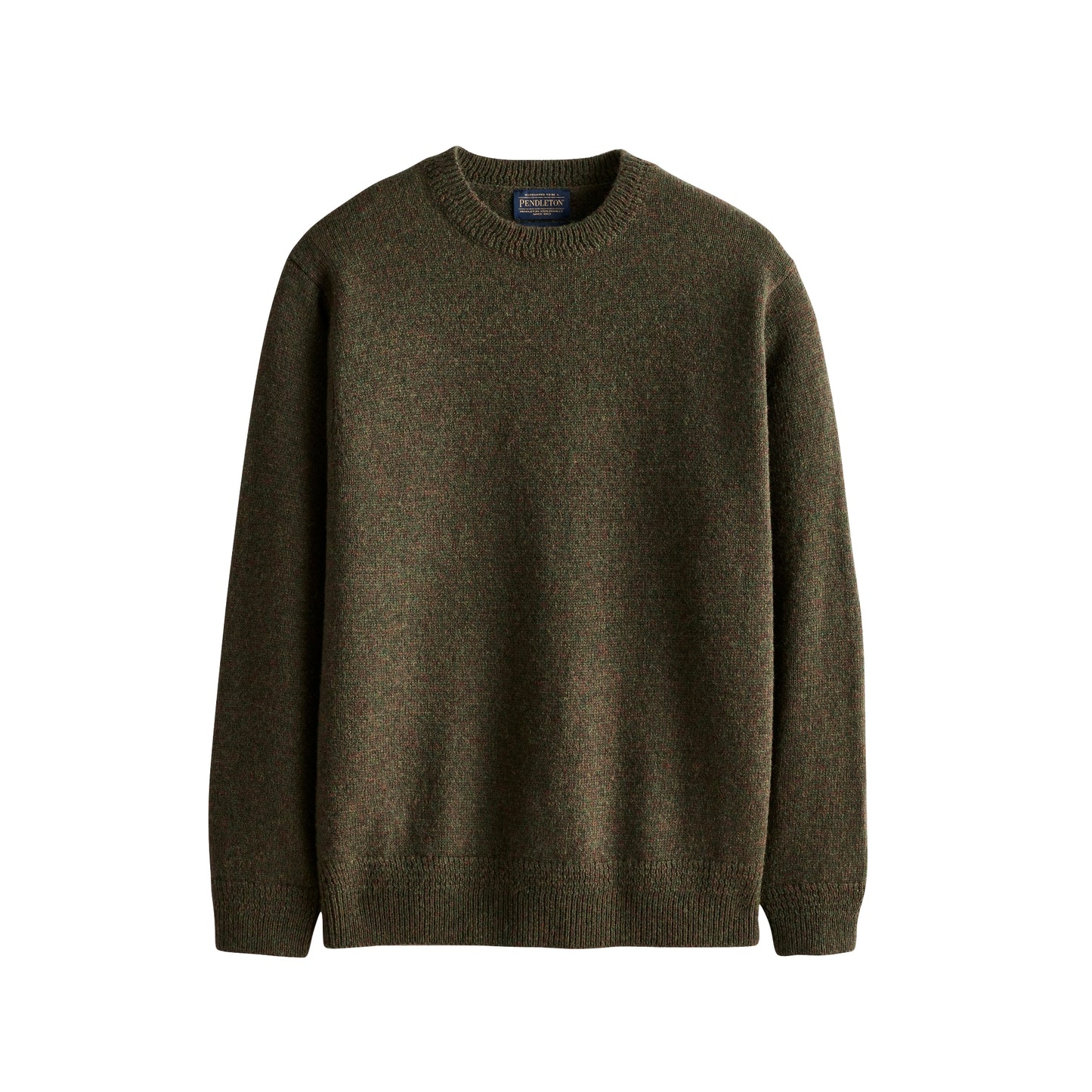 Pendleton 100% Wool Shetland Crew Neck Sweater