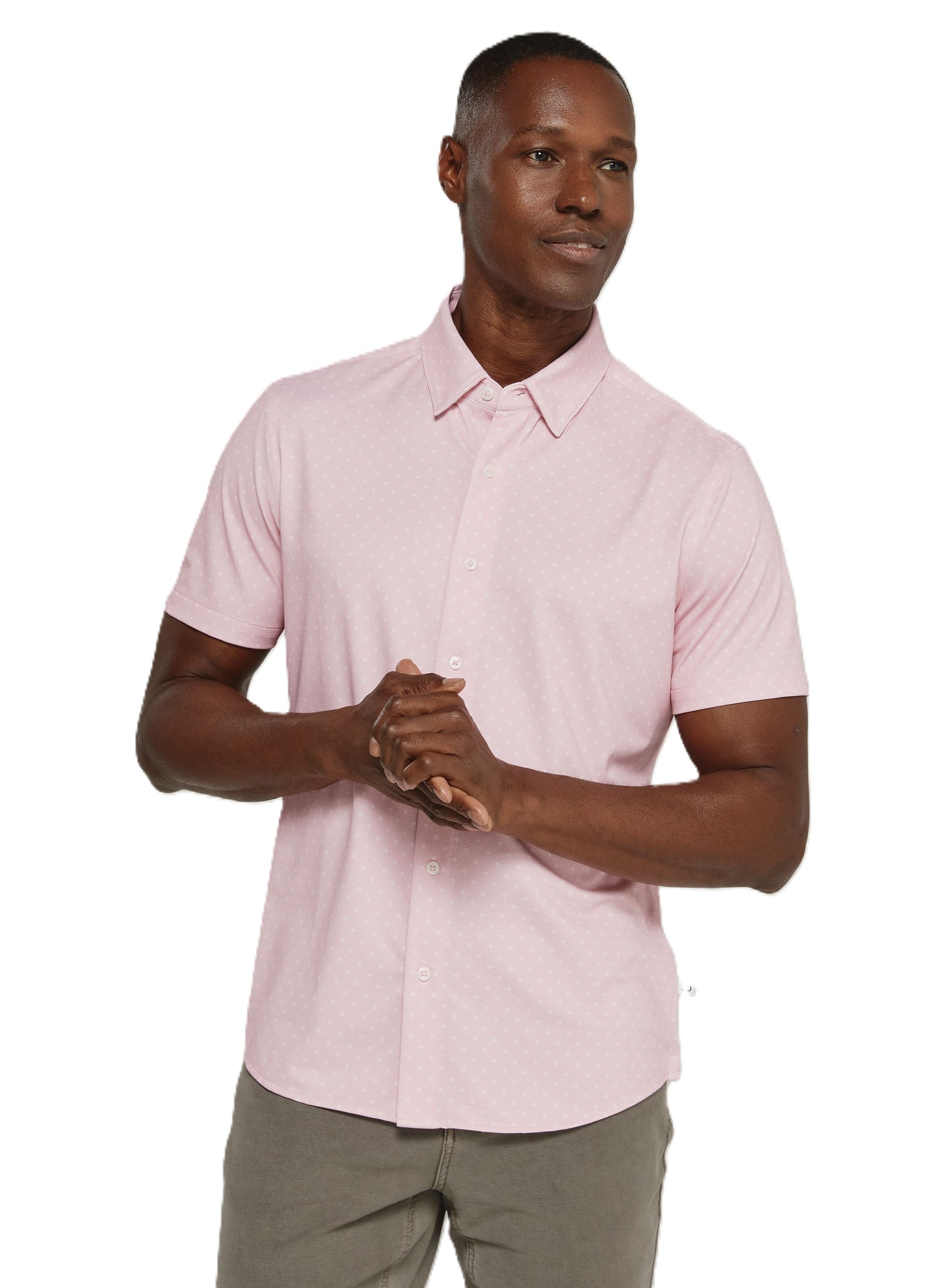 7 Diamonds Alfie 4-Way Stretch Short Sleeve Shirt