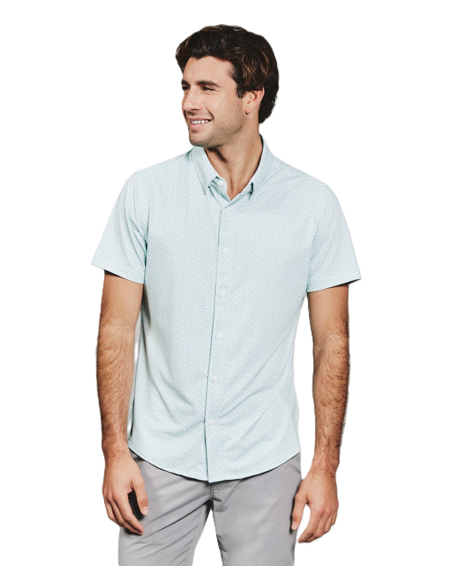 7 Diamonds Riley 4-Way Stretch Short Sleeve Shirt