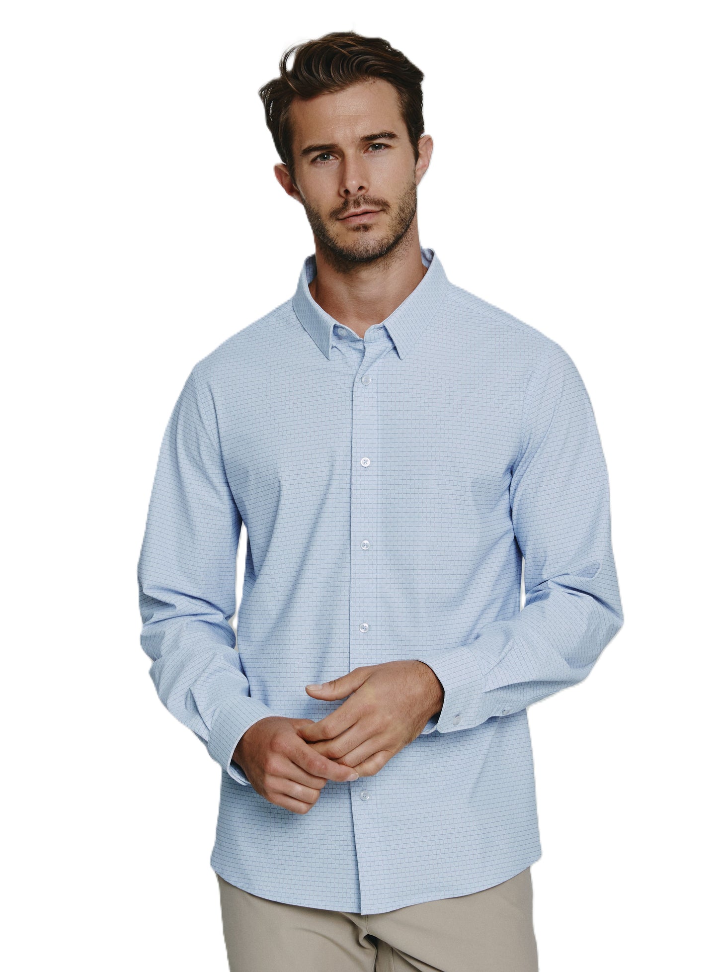 7 Diamonds Elias 4-Way Stretch Long Sleeve Shirt