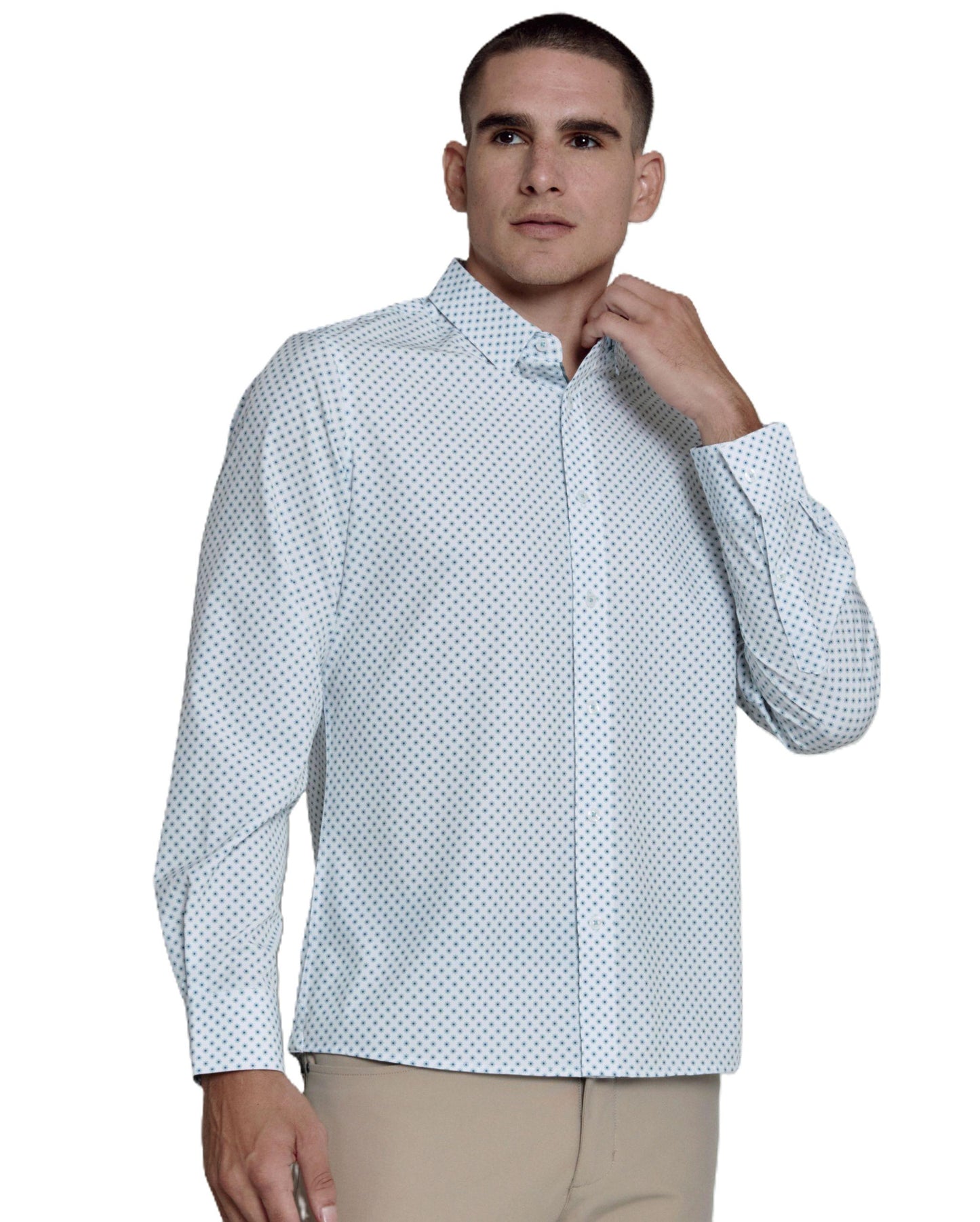 7 Diamonds Maxson 4-Way Stretch Long Sleeve Shirt
