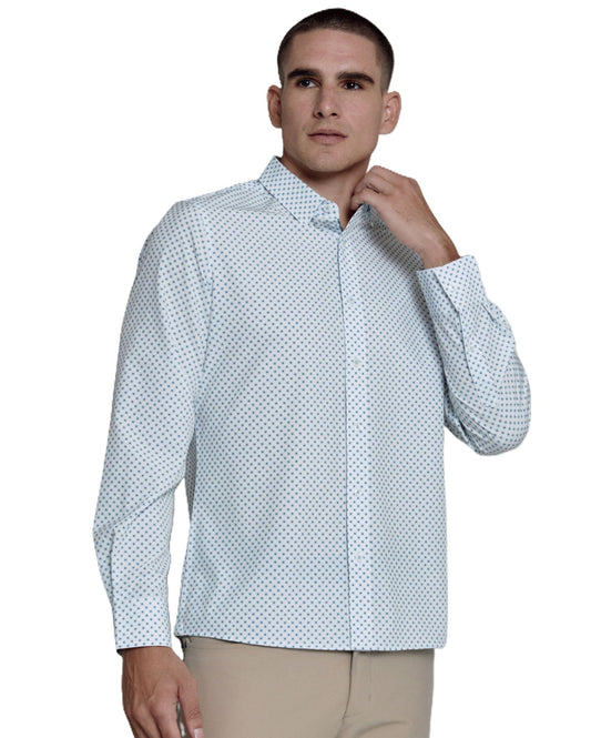 7 Diamonds Maxson 4-Way Stretch Long Sleeve Shirt