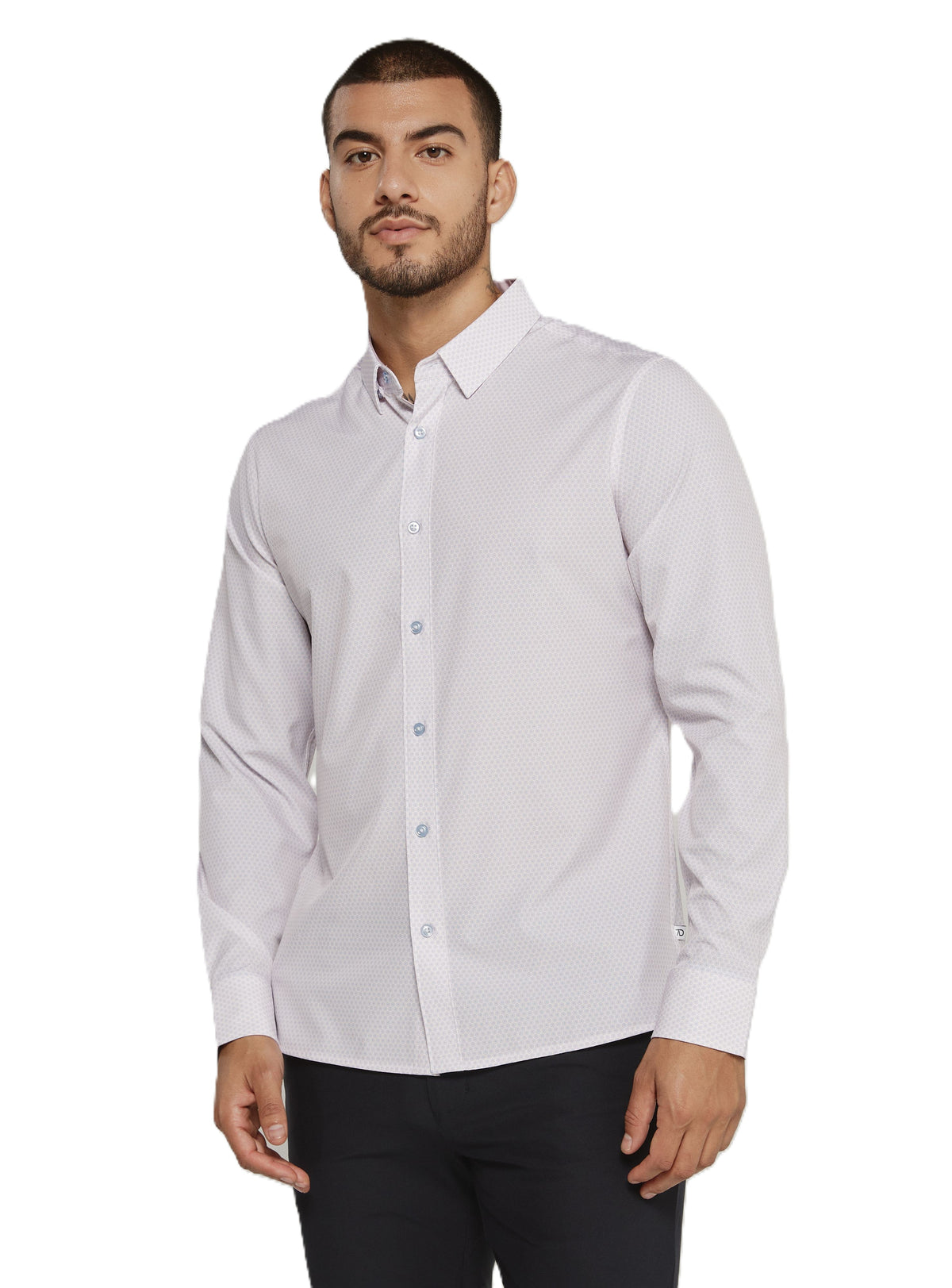 7 Diamonds Cillian 4-Way Stretch Long Sleeve Shirt