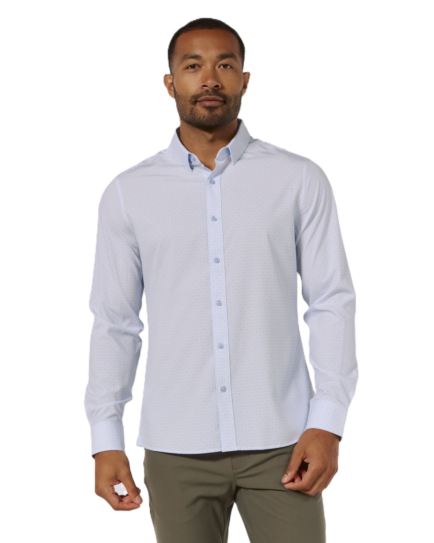 7 Diamonds Madden 4-Way Stretch Long Sleeve Shirt