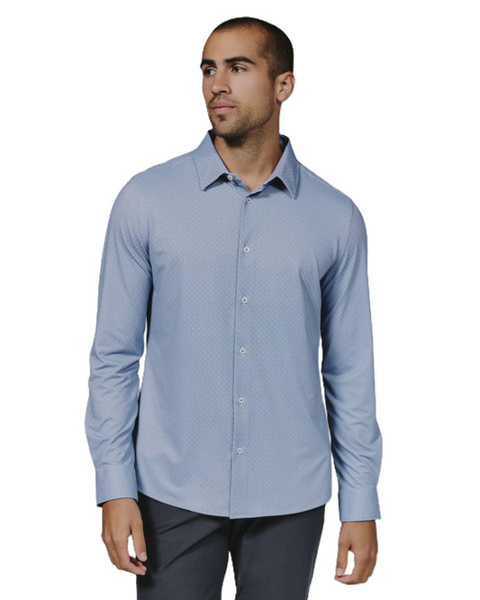 7 Diamonds Wilhem 4-Way Stretch Long Sleeve Shirt