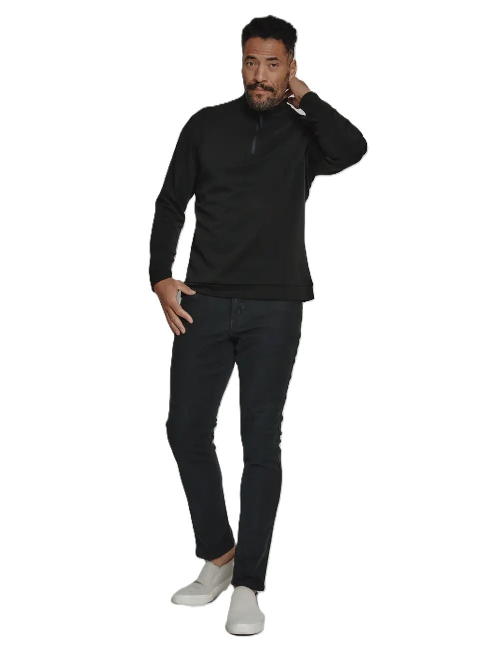 7 Diamonds REV Long Sleeve Quarter Zip