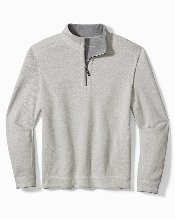 Tommy Bahama Flipshore Half Zip Reversible Sweater