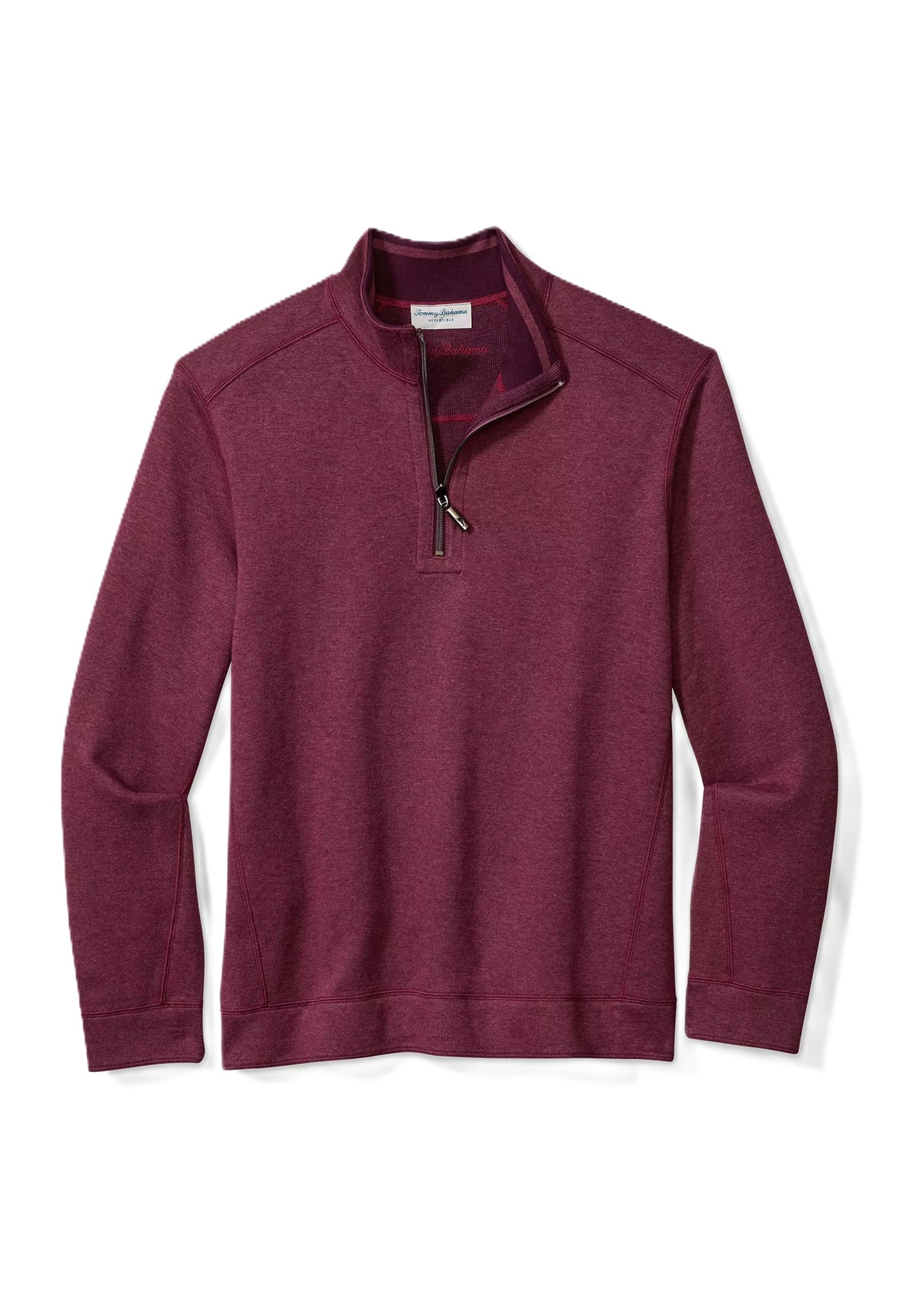 Tommy Bahama New Flip Coast Half Zip Reversible Sweater