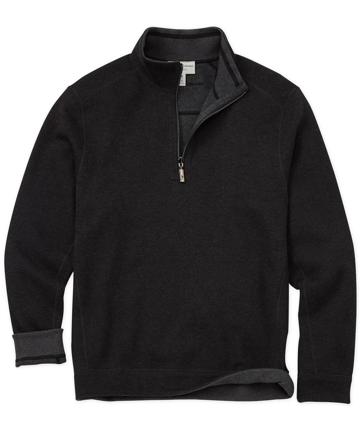 Tommy Bahama New Flip Coast Half Zip Reversible Sweater