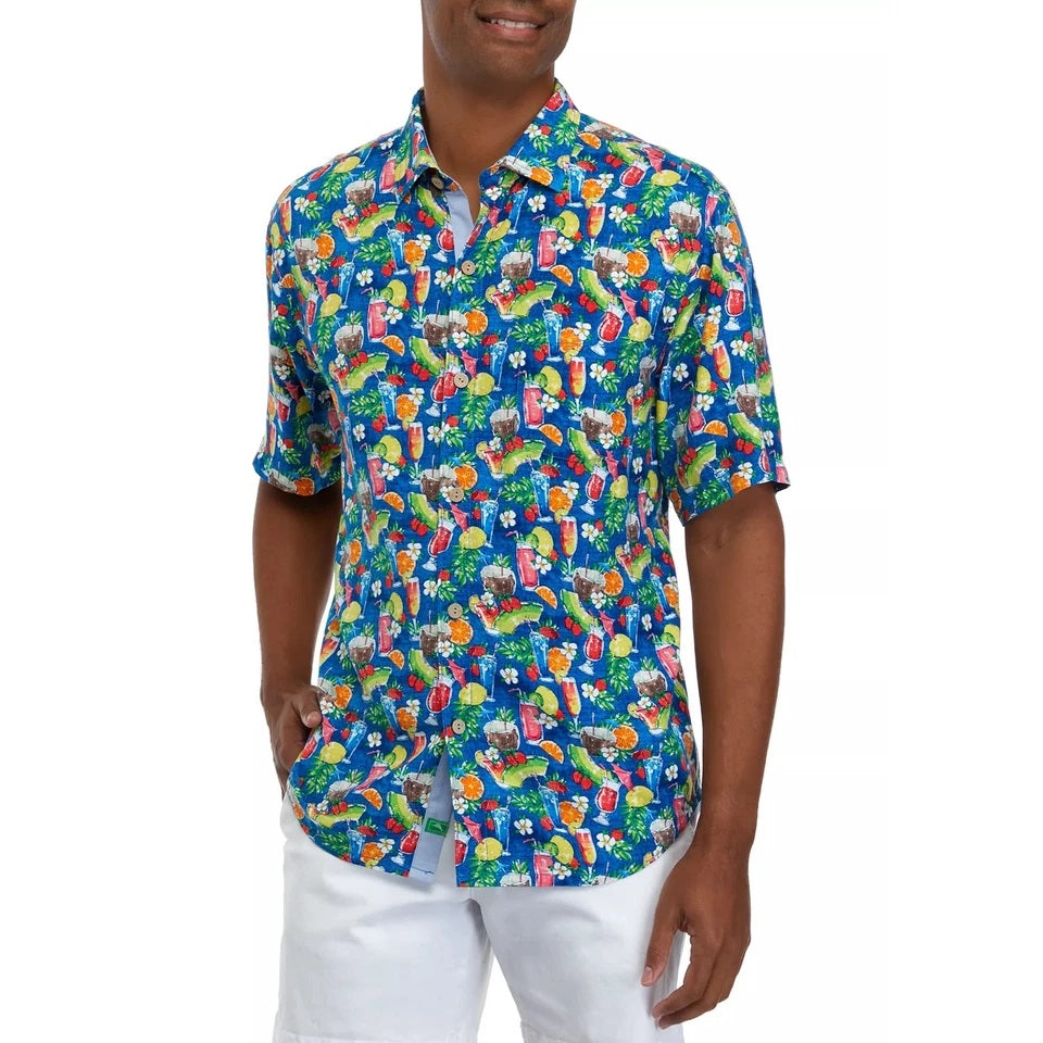 Tommy Bahama Veracruz Cay Happy Hour Camp Shirt