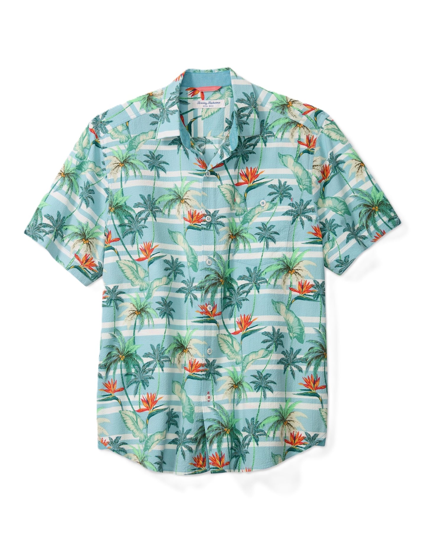 Tommy Bahama Nova Wave Palmero Stripe Camp Shirt