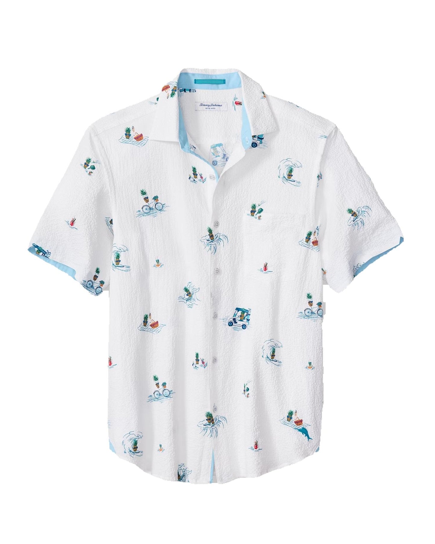 Tommy Bahama Nova Wave Pineapple Pete Camp Shirt