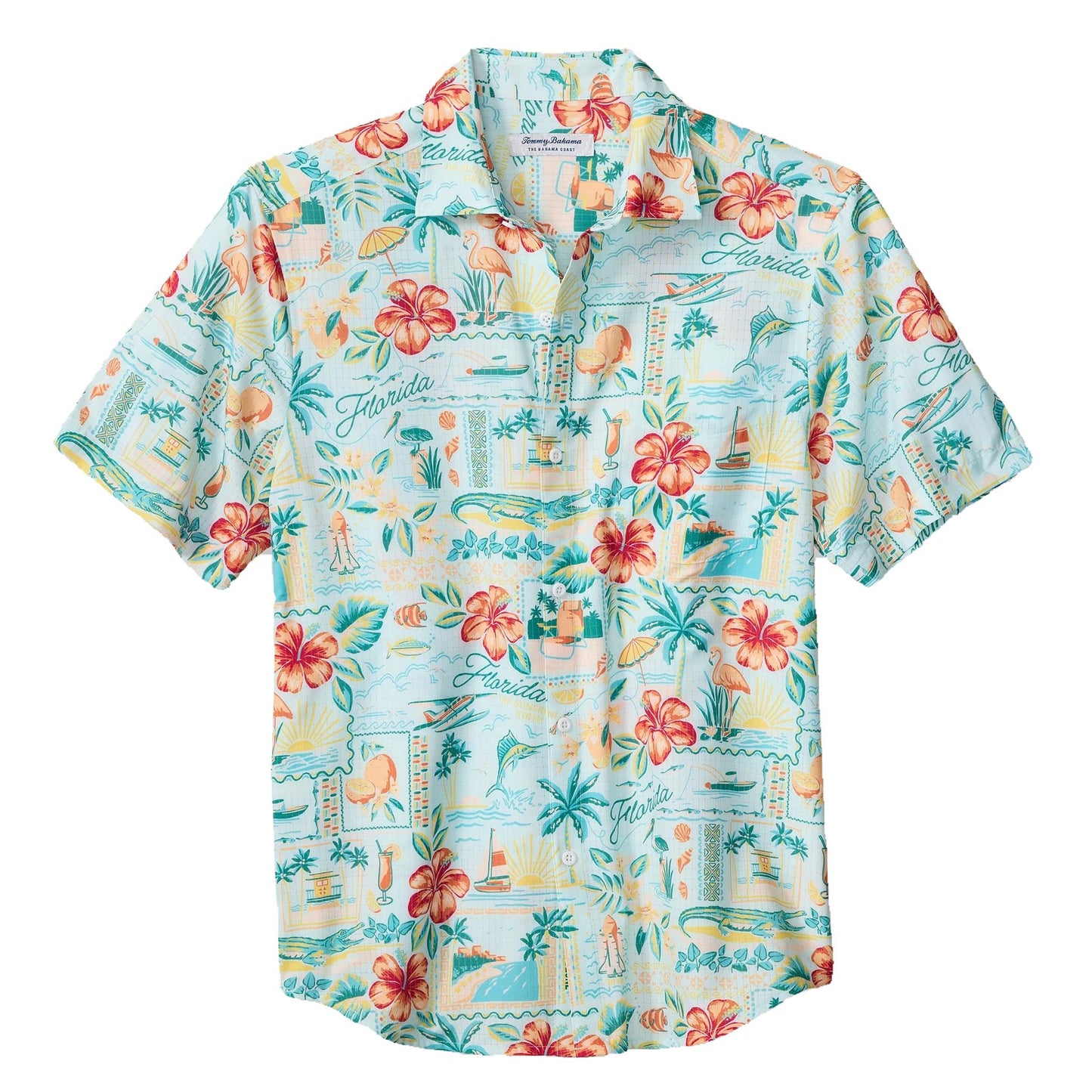 Tommy Bahama Bahama Coast Florida Fun IslandZone® Camp Shirt