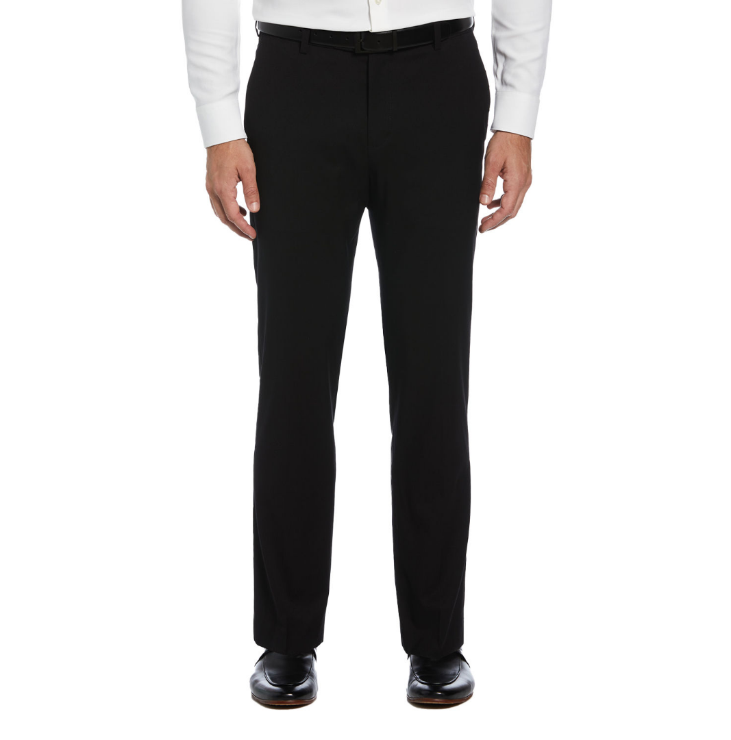 Savane Straight Fit Performance Flat Front Dress Pant