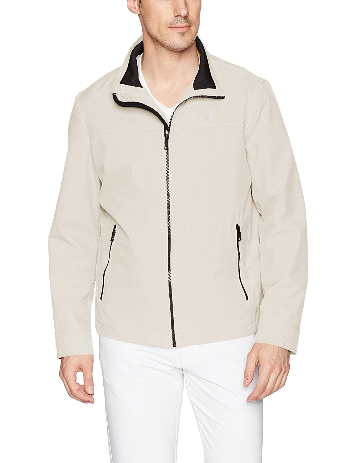 Nautica Poly Stretch Open Bottom Golf Jacket