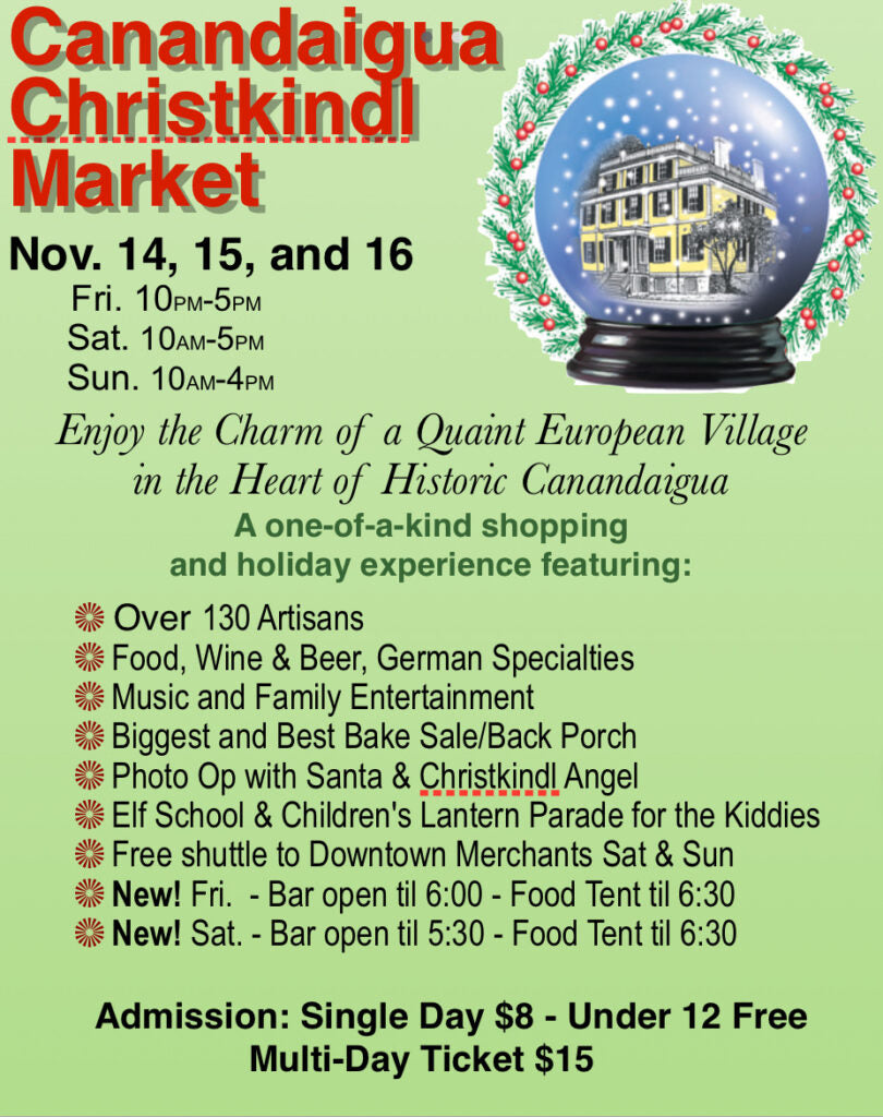 Make a Day of It in Downtown Canandaigua!