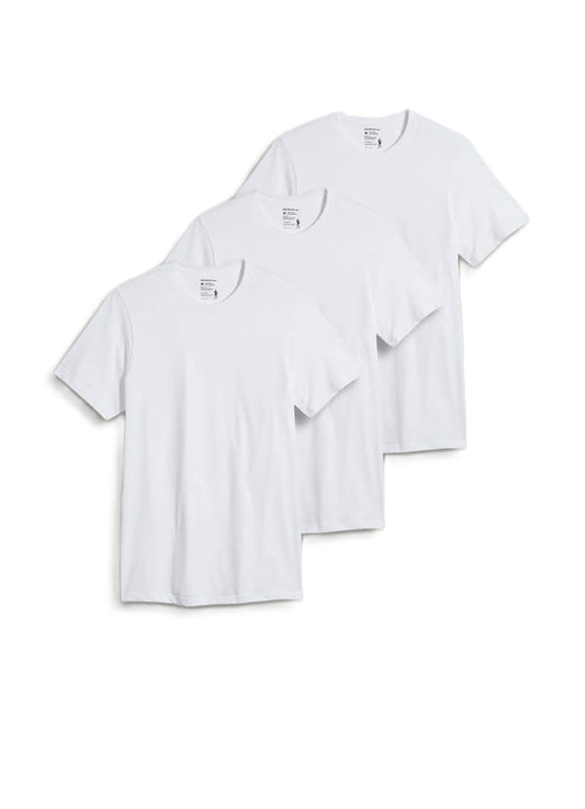 Jockey 100% Cotton Classic Crew Neck T-Shirt (3 Pack)