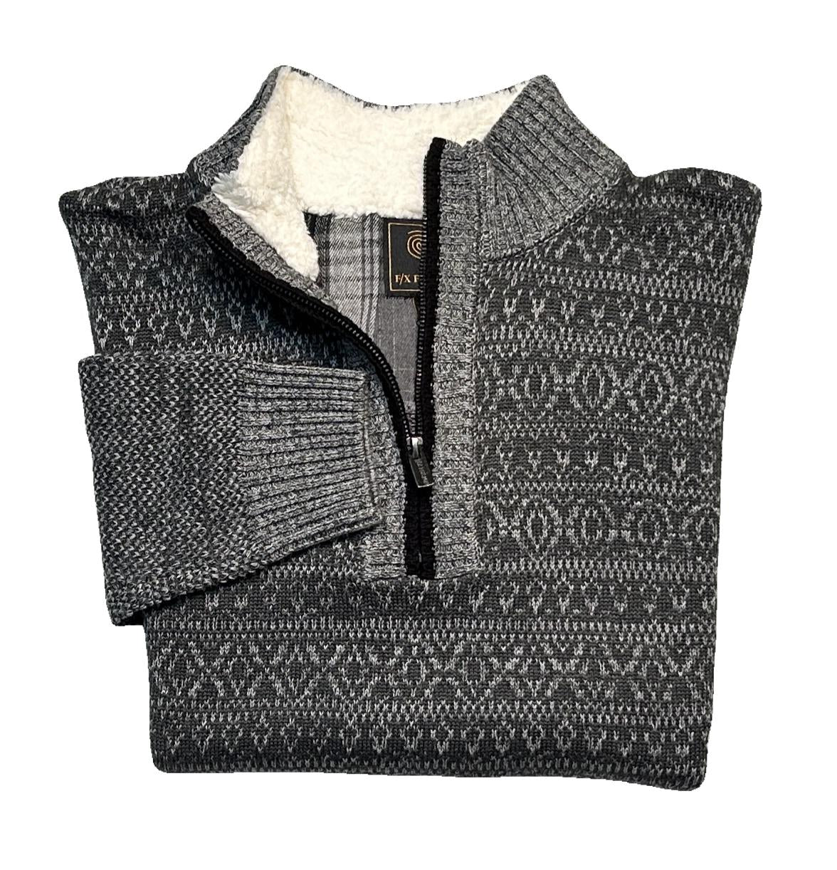 FX Fusion 1/4 Zip with Sherpa Sweater