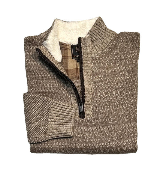 FX Fusion 1/4 Zip with Sherpa Sweater