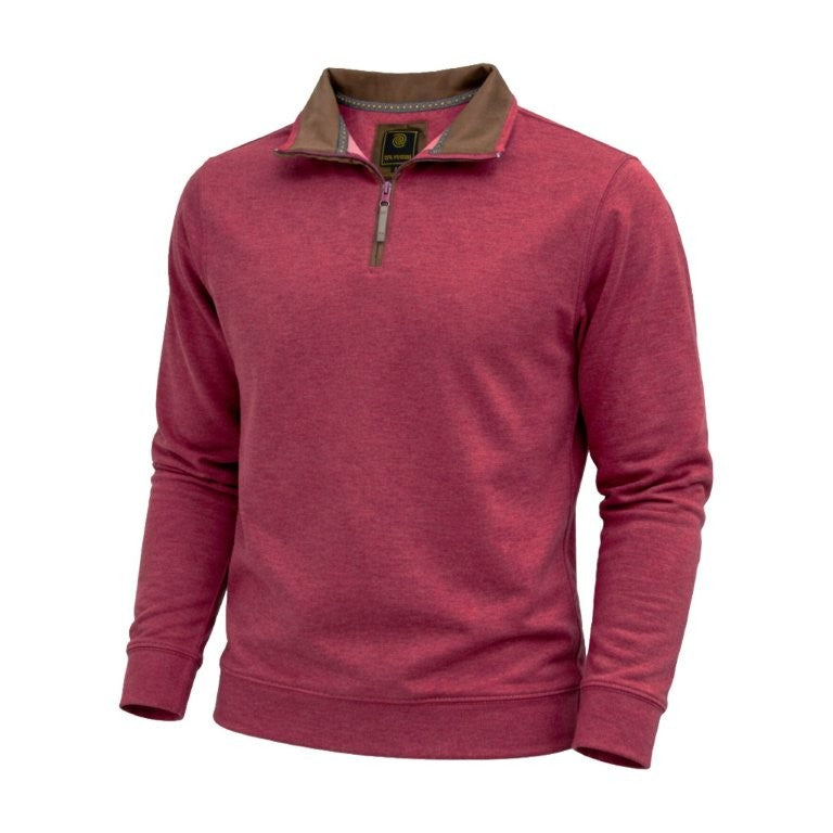 FX Fusion Cashmere Soft Touch 1/4 Zip Sweater