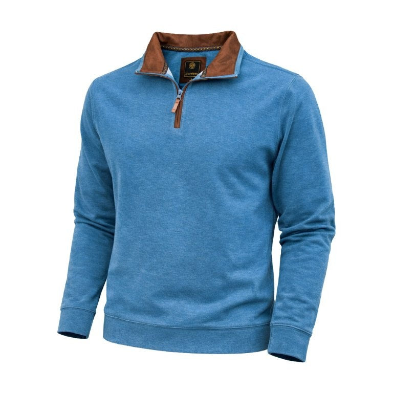 FX Fusion Cashmere Soft Touch 1/4 Zip Sweater