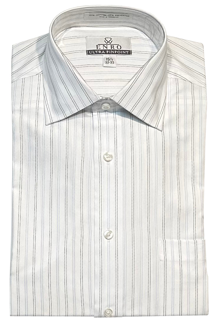 Enro Pinpoint Oxford Multi Stripe Long Sleeve Dress Shirt – Dick Anthony Ltd.