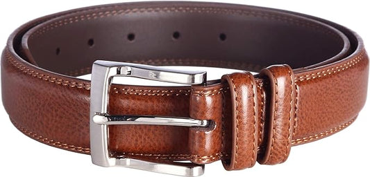 Florsheim Martin Pebble Grain Genuine Leather Belt