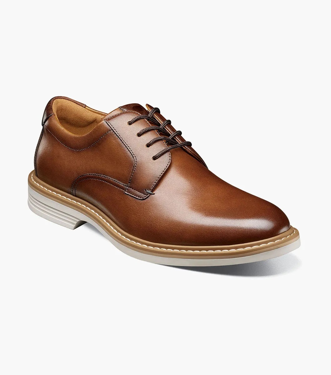 Florsheim Norwalk Plain Toe Oxford - Cognac Multi – Dick Anthony Ltd.