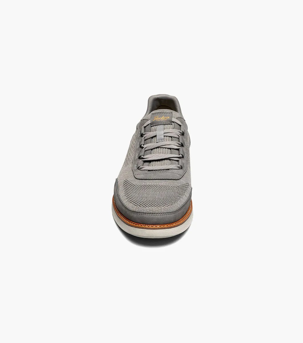 Florsheim Launch Knit Elastic Lace Moc Toe Slip On - Gray
