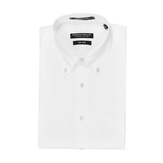 Forsyth of Canada Classic Fit Button Down Collar Non-Iron Dress Shirt