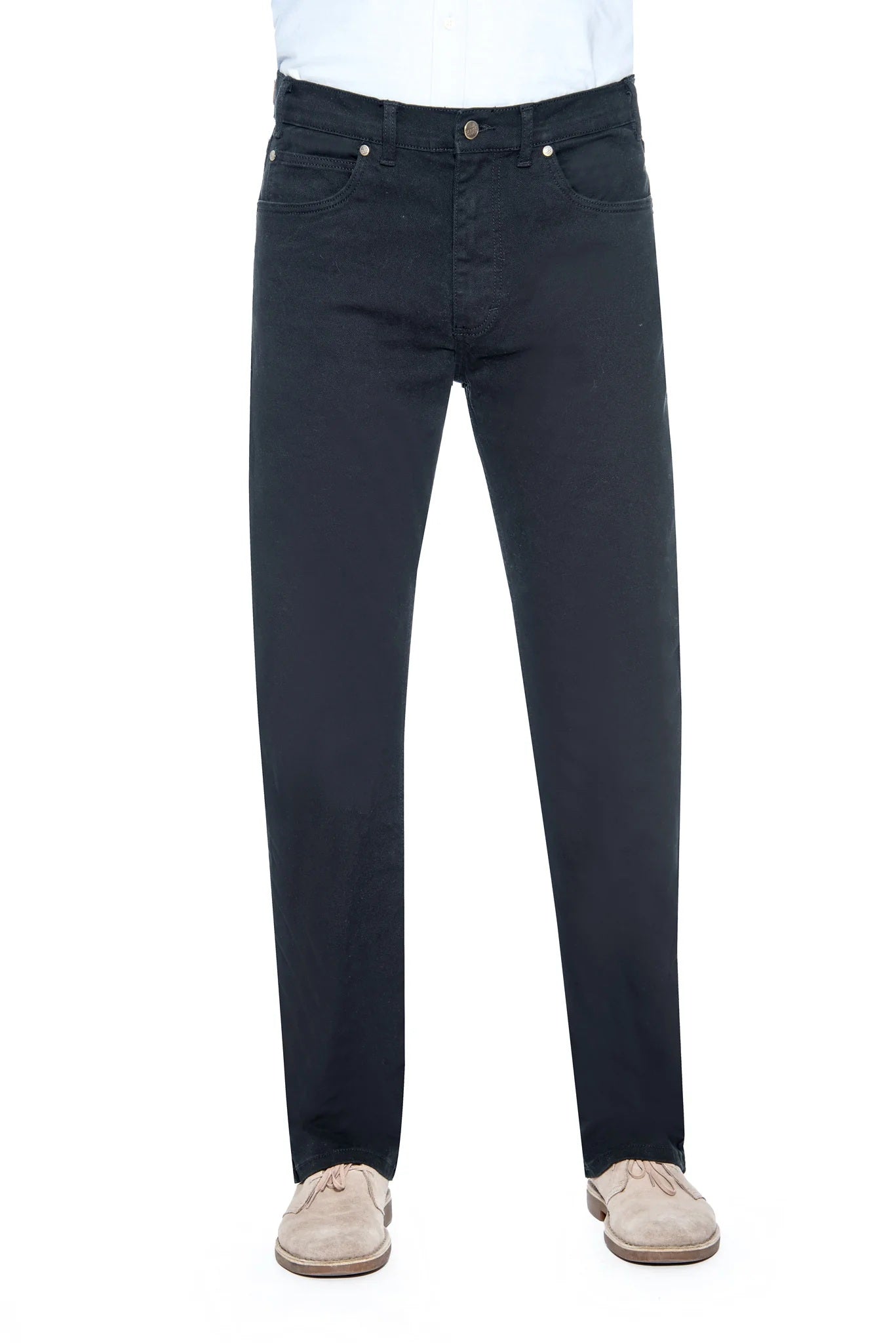 Grand River Traditional Straight Cut Stretch Jean - Black – Dick Anthony Ltd.