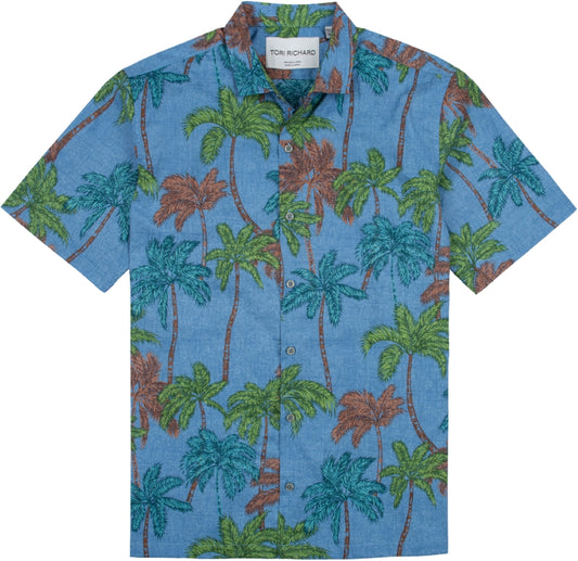 Tori Richard 'Palm Screen' Cotton Lawn Shirt