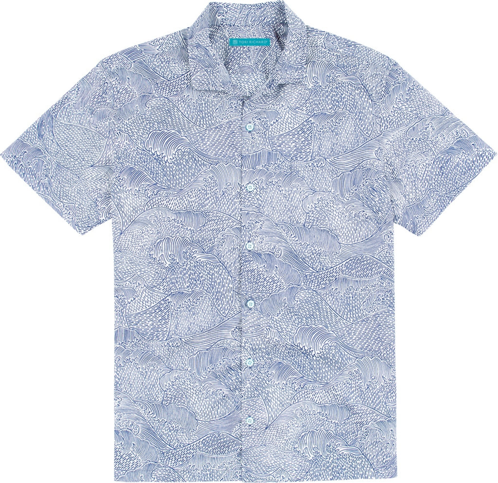 Tori Richard 'Tendensea' Cotton Lawn Shirt